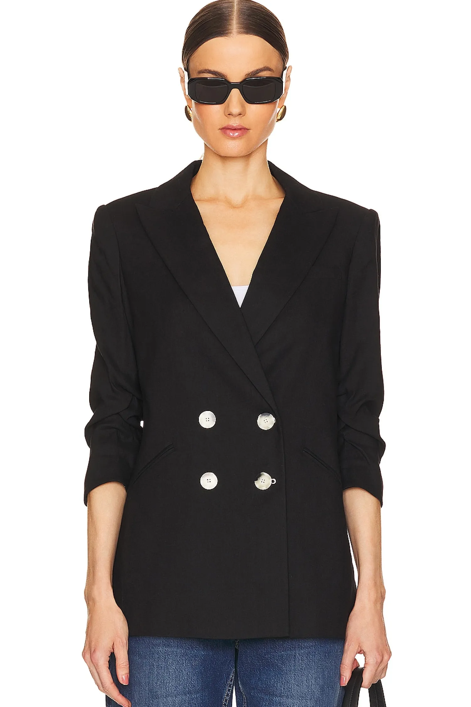 Women Veronica Beard Jackets & Coats>Kiernan Dickey Jacket