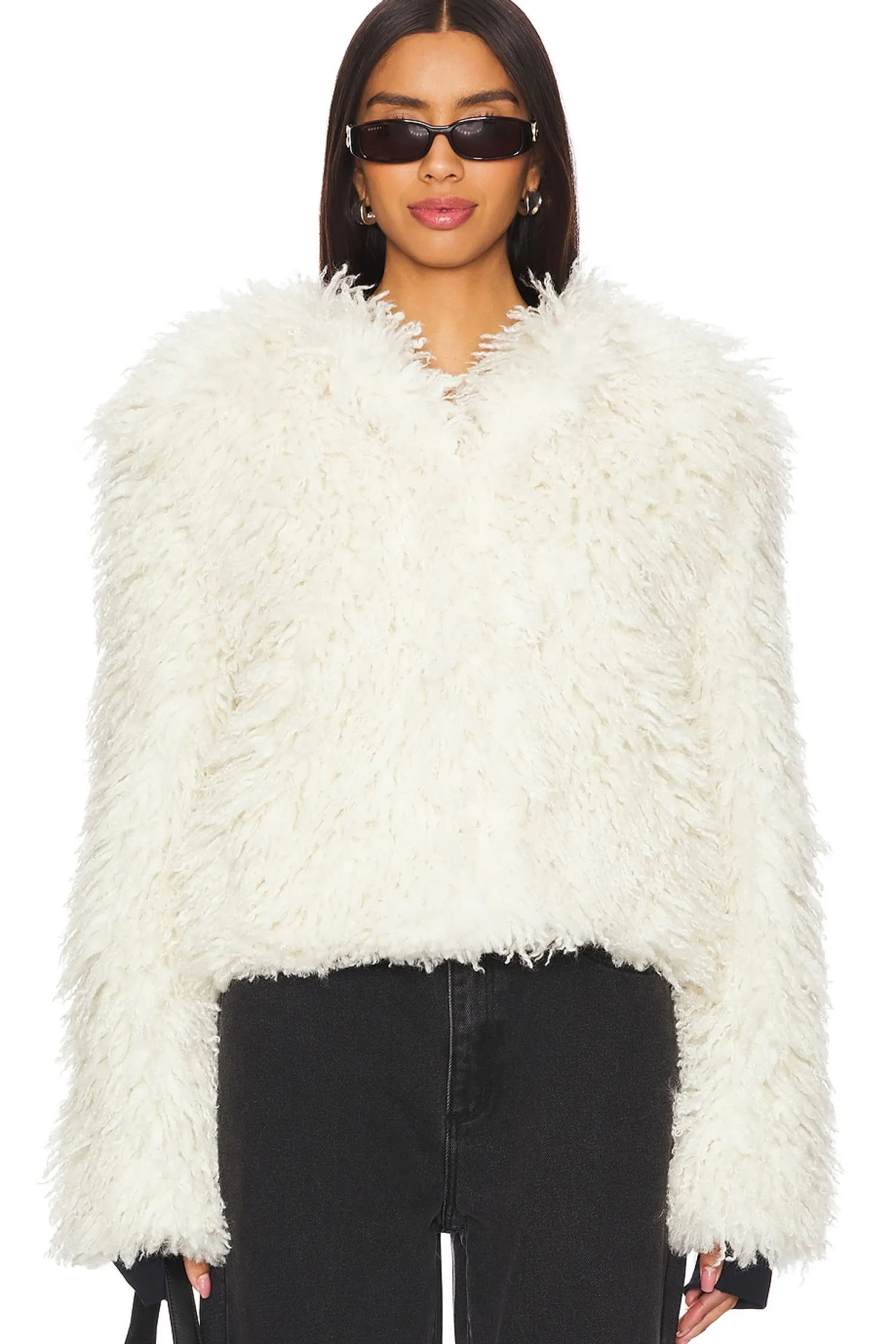 Women SAM. Jackets & Coats>Kiki Faux Fur Jacket