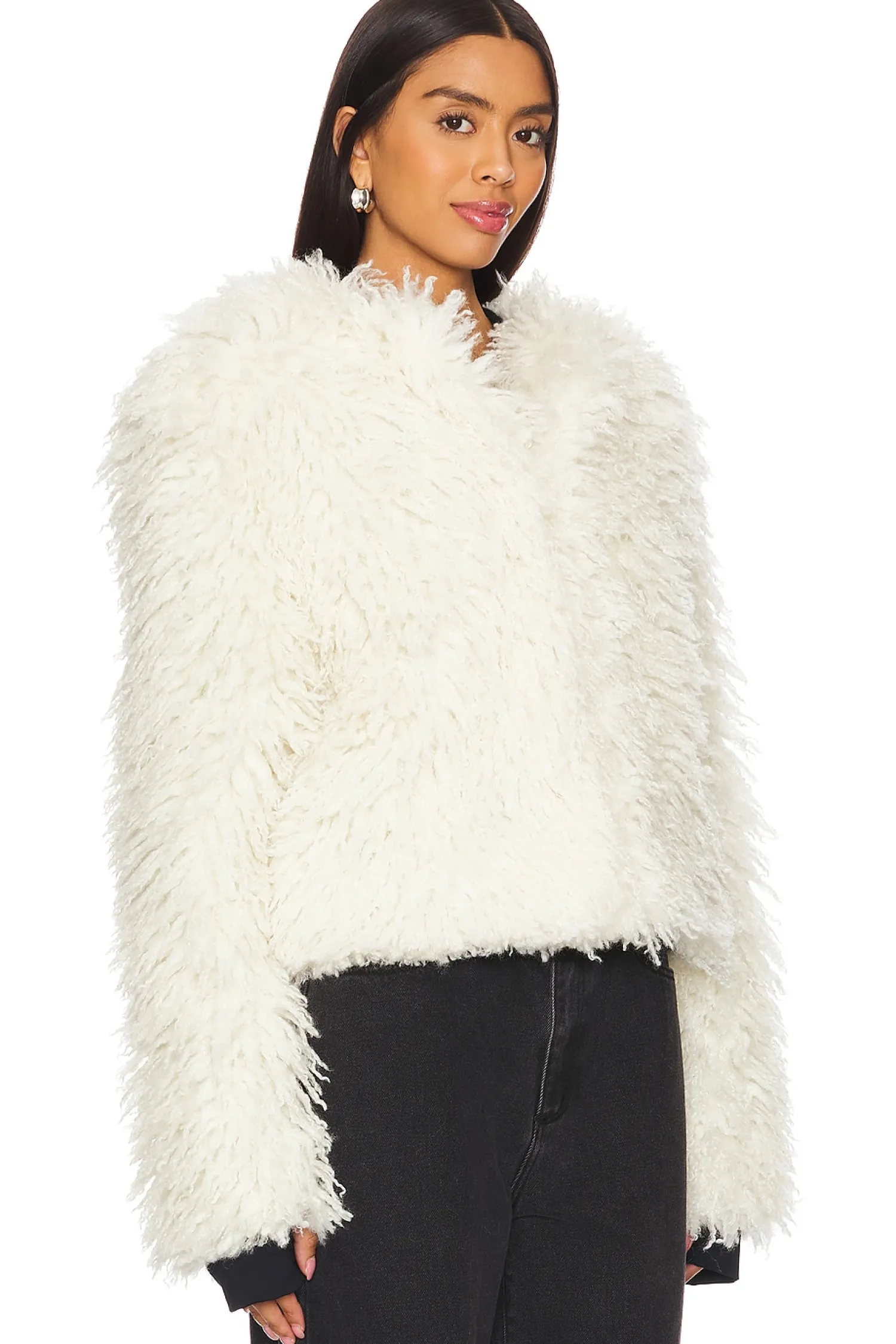 Women SAM. Jackets & Coats>Kiki Faux Fur Jacket