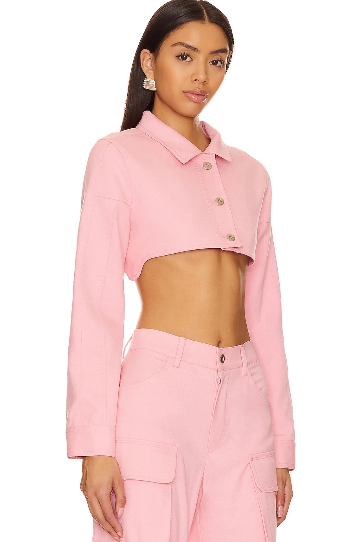 Women Mother of All Jackets & Coats>Kiko Crop Jacket