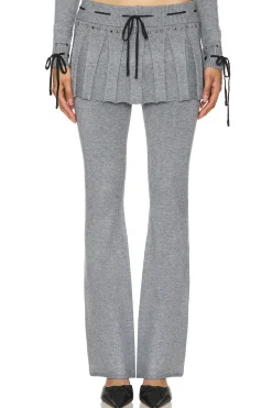 Women Jaded London Pants>Knitted Skirt Trouser