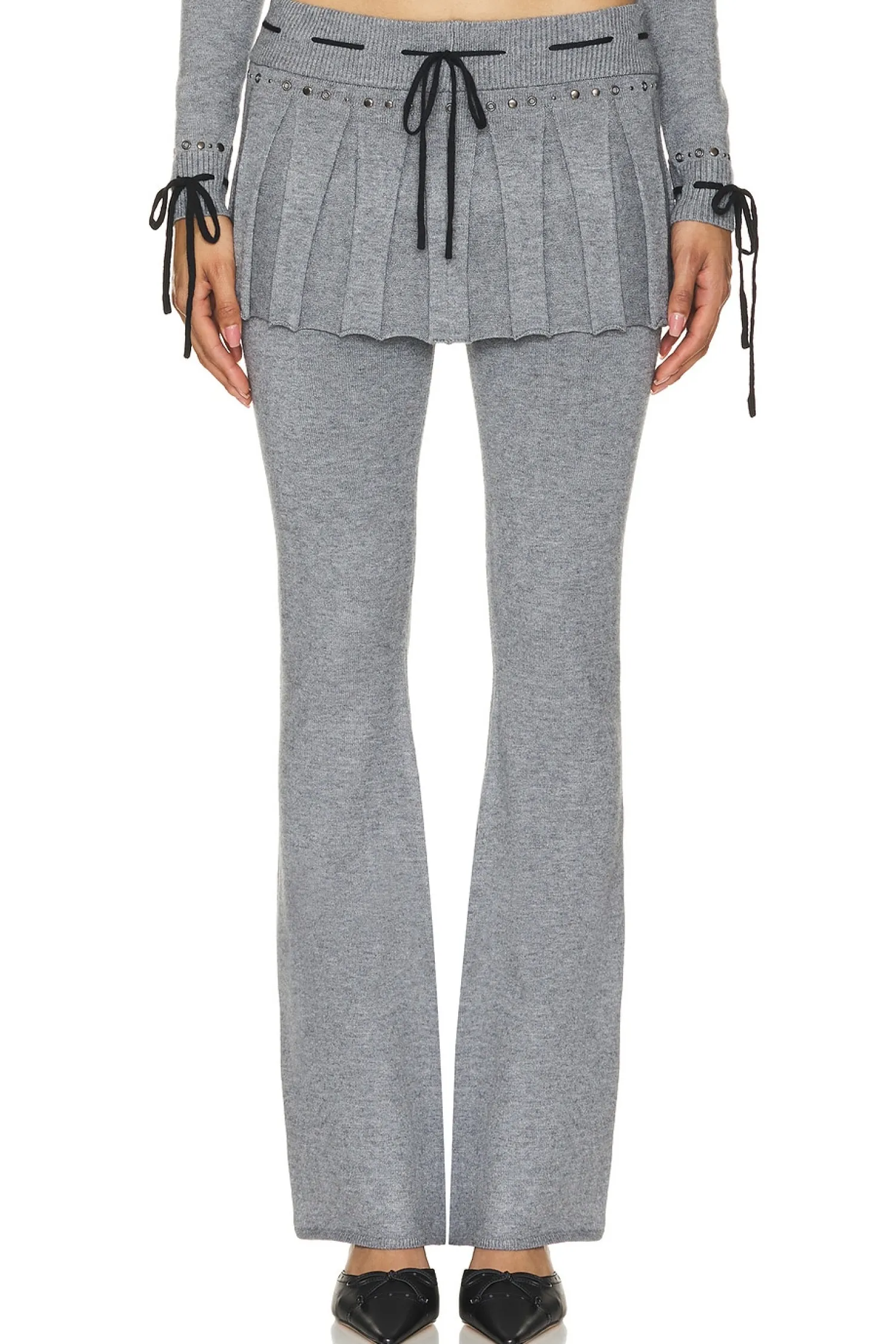 Women Jaded London Pants>Knitted Skirt Trouser