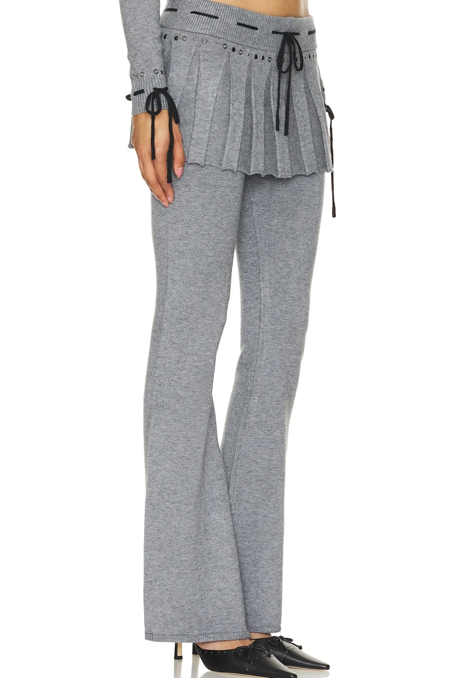 Women Jaded London Pants>Knitted Skirt Trouser