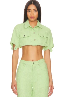 Women LEJE Jackets & Coats>L Crop Jacket
