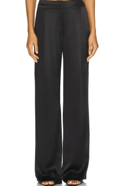 Women Shona Joy Pants>La Lune Mid Rise Straight Leg Pant