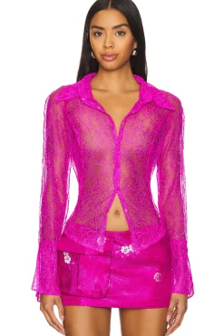 Women Kim Shui Matching Sets>Lace Blouse