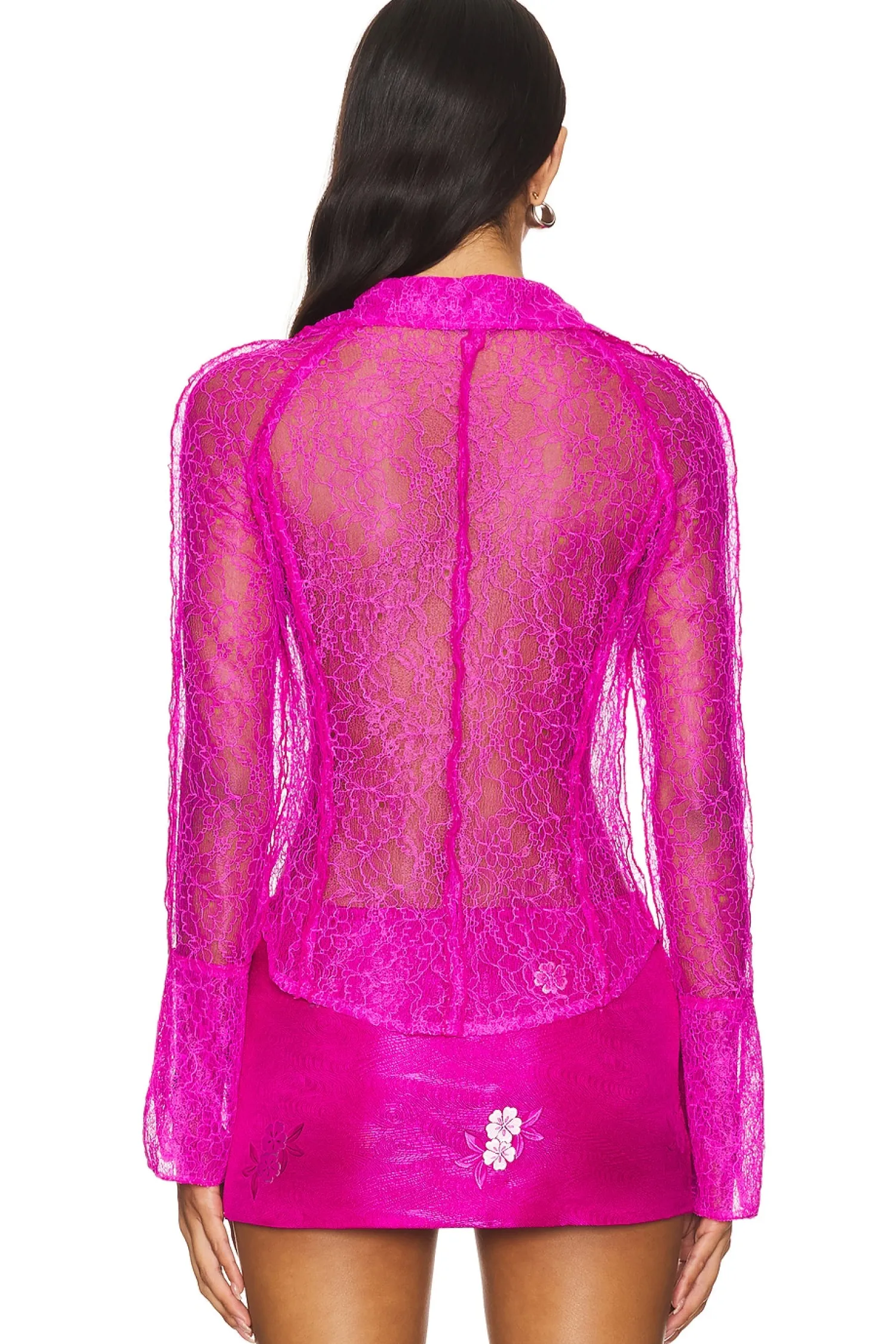 Women Kim Shui Matching Sets>Lace Blouse