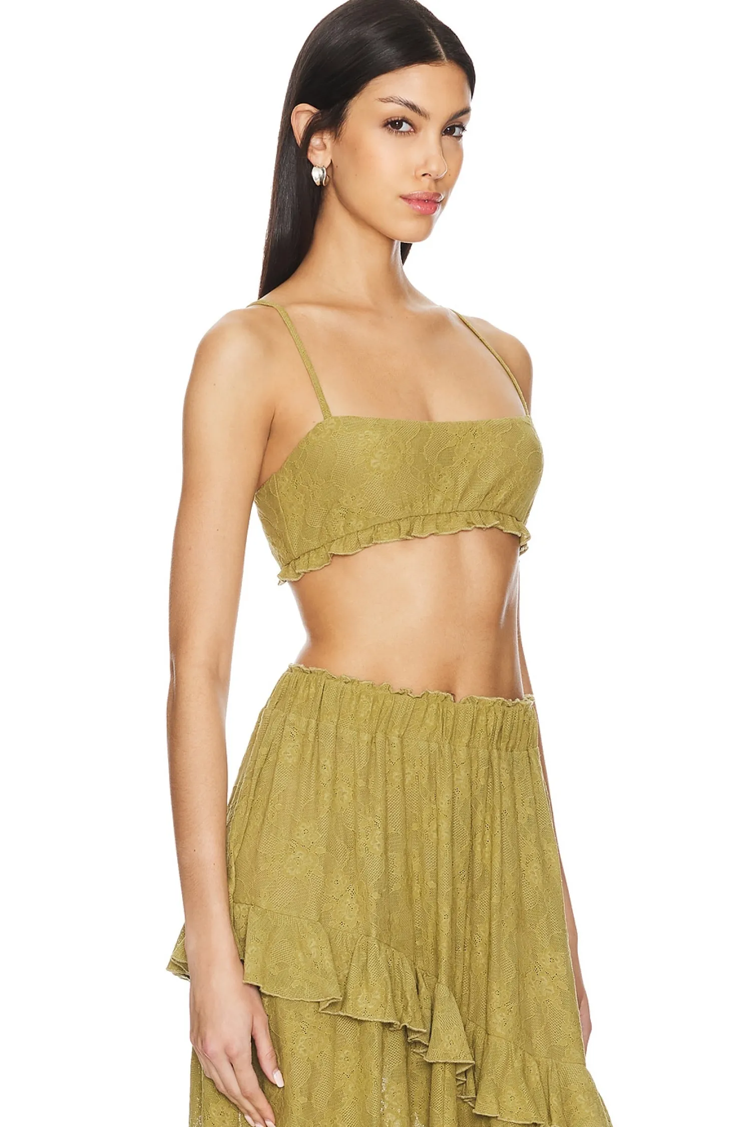 Women WeWoreWhat Matching Sets>Lace Bralette