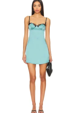 Women Kiki de Montparnasse Lingerie & Sleepwear|Dresses>Lace Inset Mini Slip