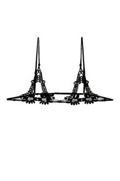 Women Kiki de Montparnasse Lingerie & Sleepwear>Lace Ouvert Bra in