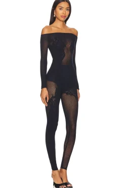 Women Wolford Jumpsuits>Lace Tattoo Jumpsuit