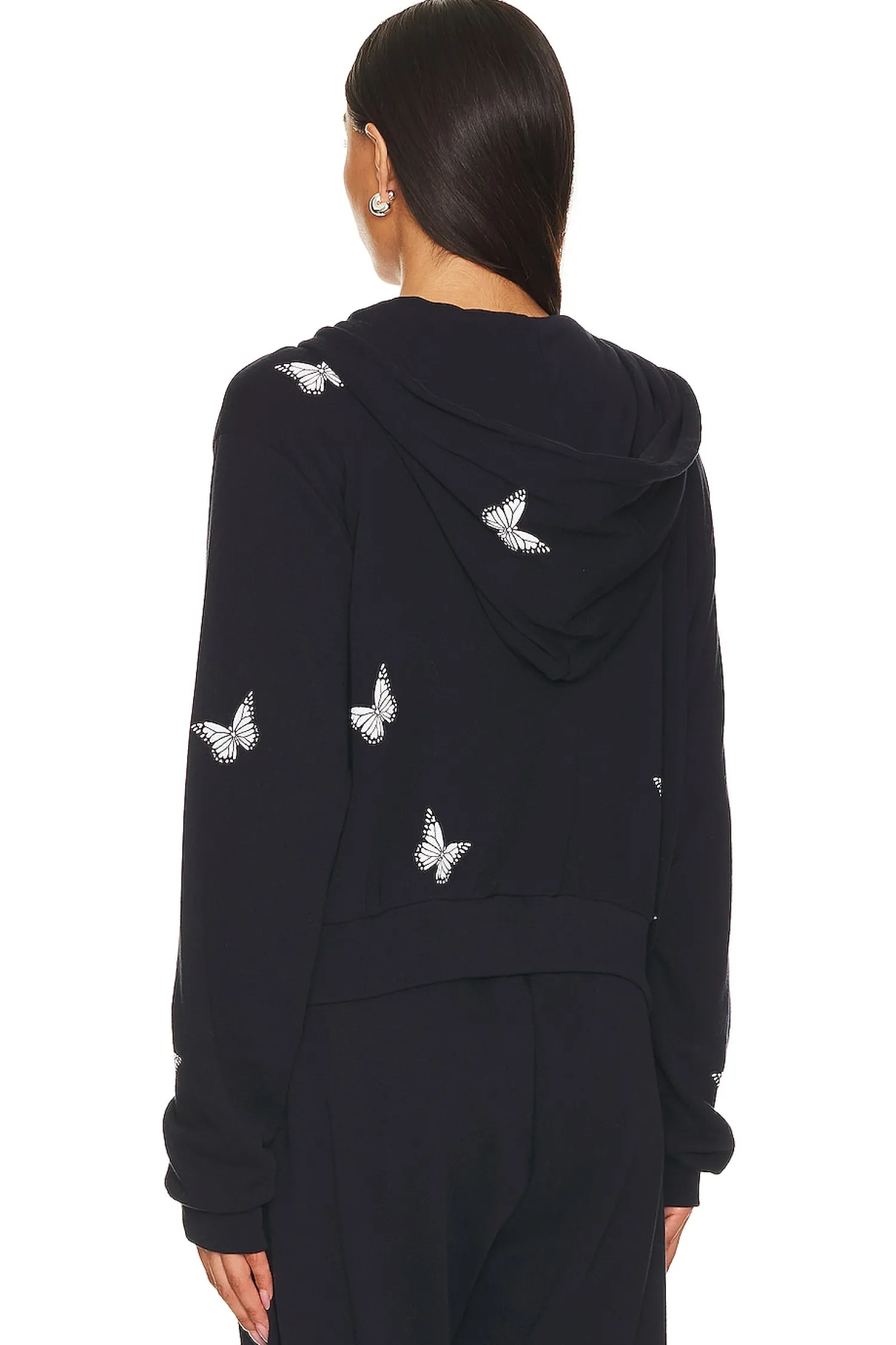 Women Lauren Moshi Loungewear>Lachelle Crop Zip Up Hoodie
