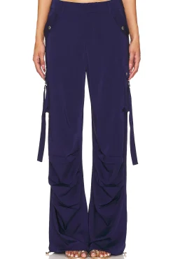 Women SER.O.YA Pants>Lai Satin Cargo Pant