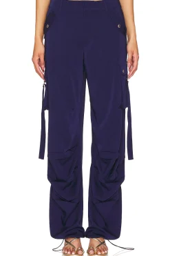 Women SER.O.YA Pants>Lai Satin Cargo Pant