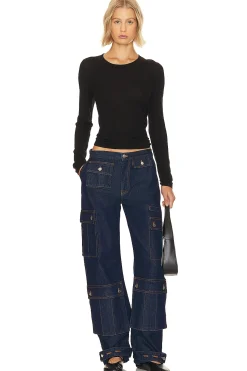 Women GRLFRND Pants><noscript><img width=