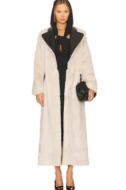 Women NBD Jackets & Coats>Laurence Faux Fur Coat