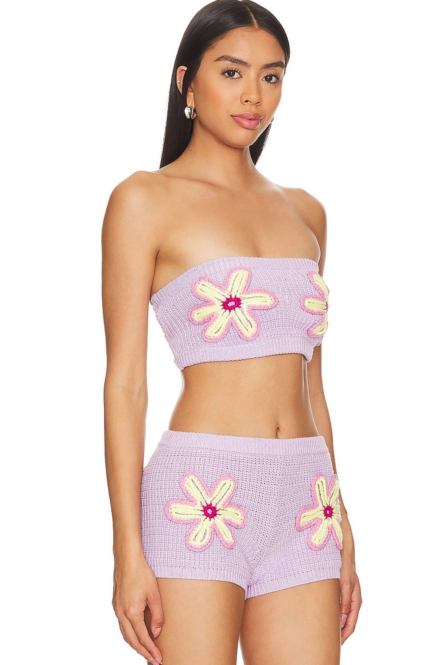 Women Lovers and Friends Matching Sets>Leah Starfish Top