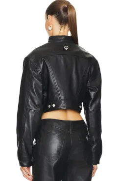 Women Moschino Jeans Jackets & Coats><noscript><img width=