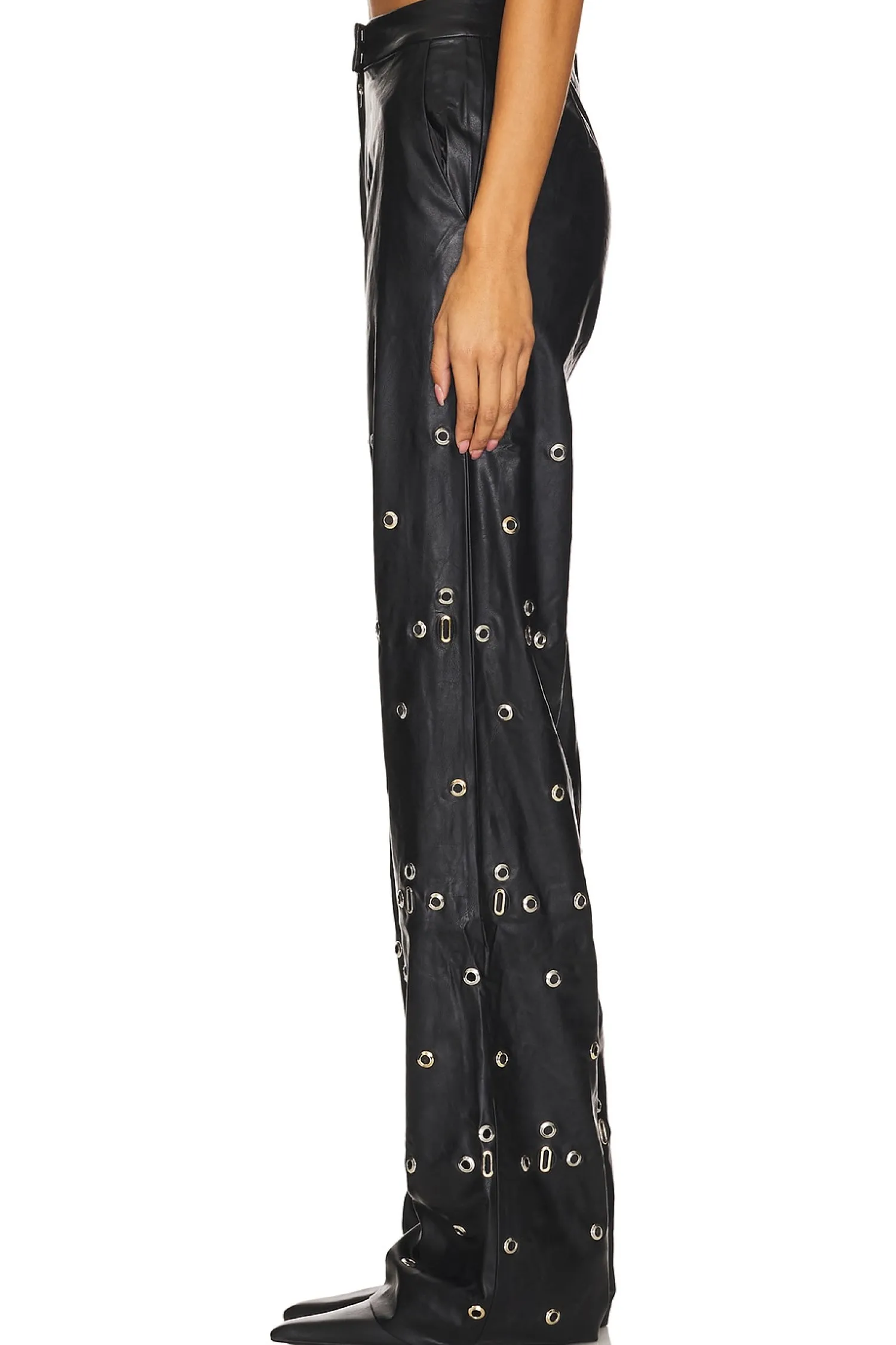 Women Nafsika Skourti Matching Sets>Leather Links Trouser
