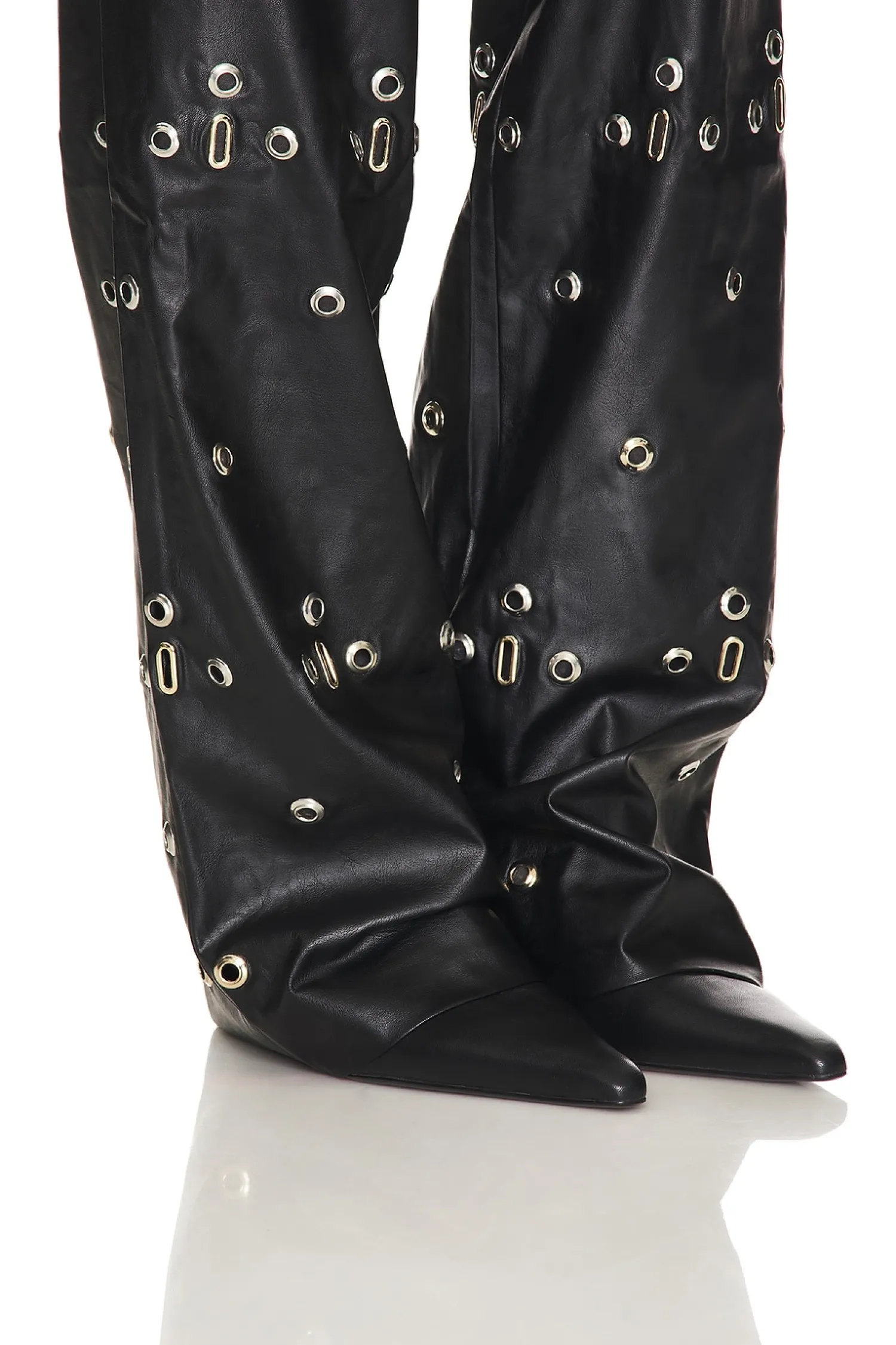 Women Nafsika Skourti Matching Sets>Leather Links Trouser
