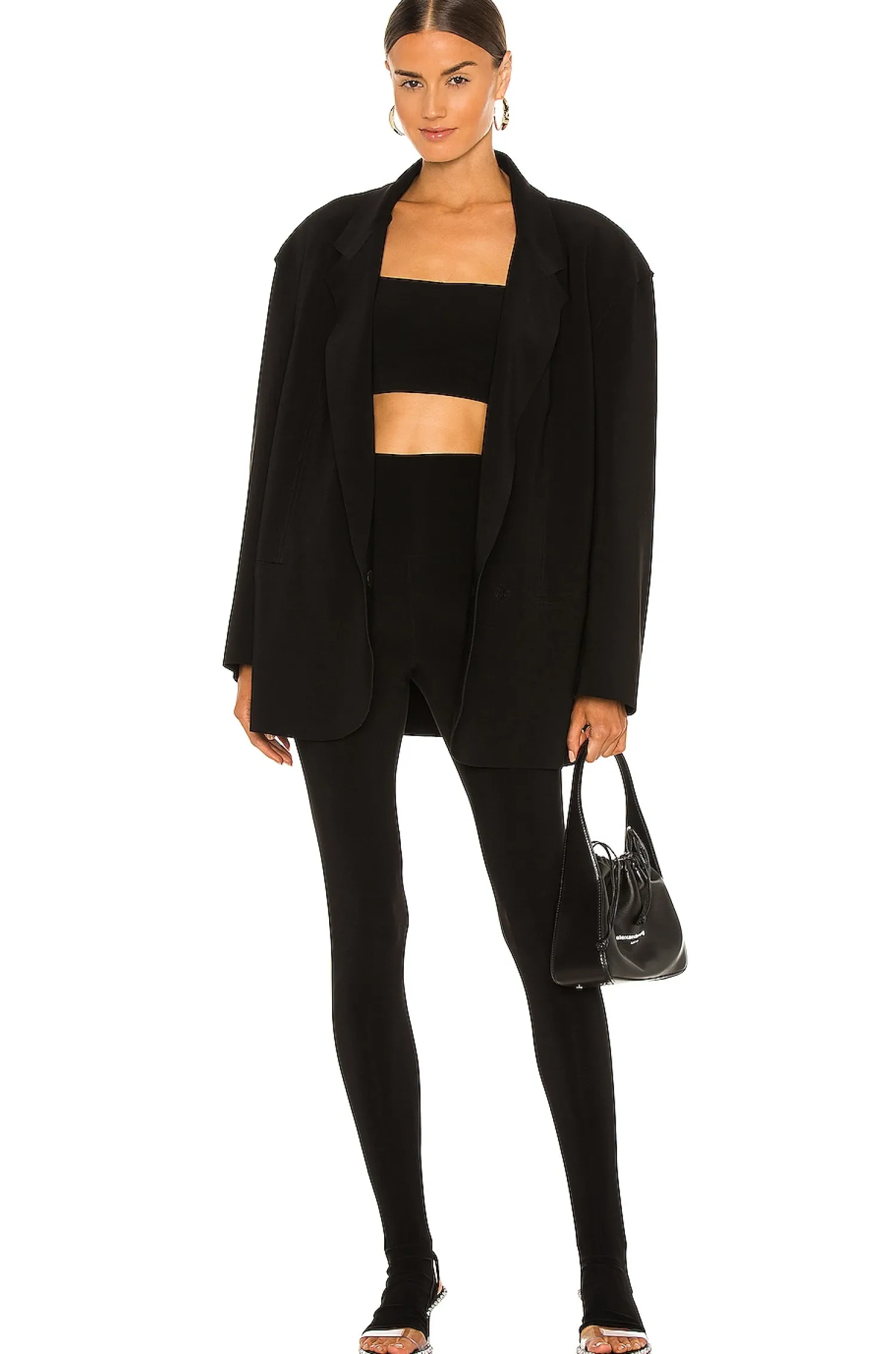 Women Norma Kamali Pants>Legging With Footie