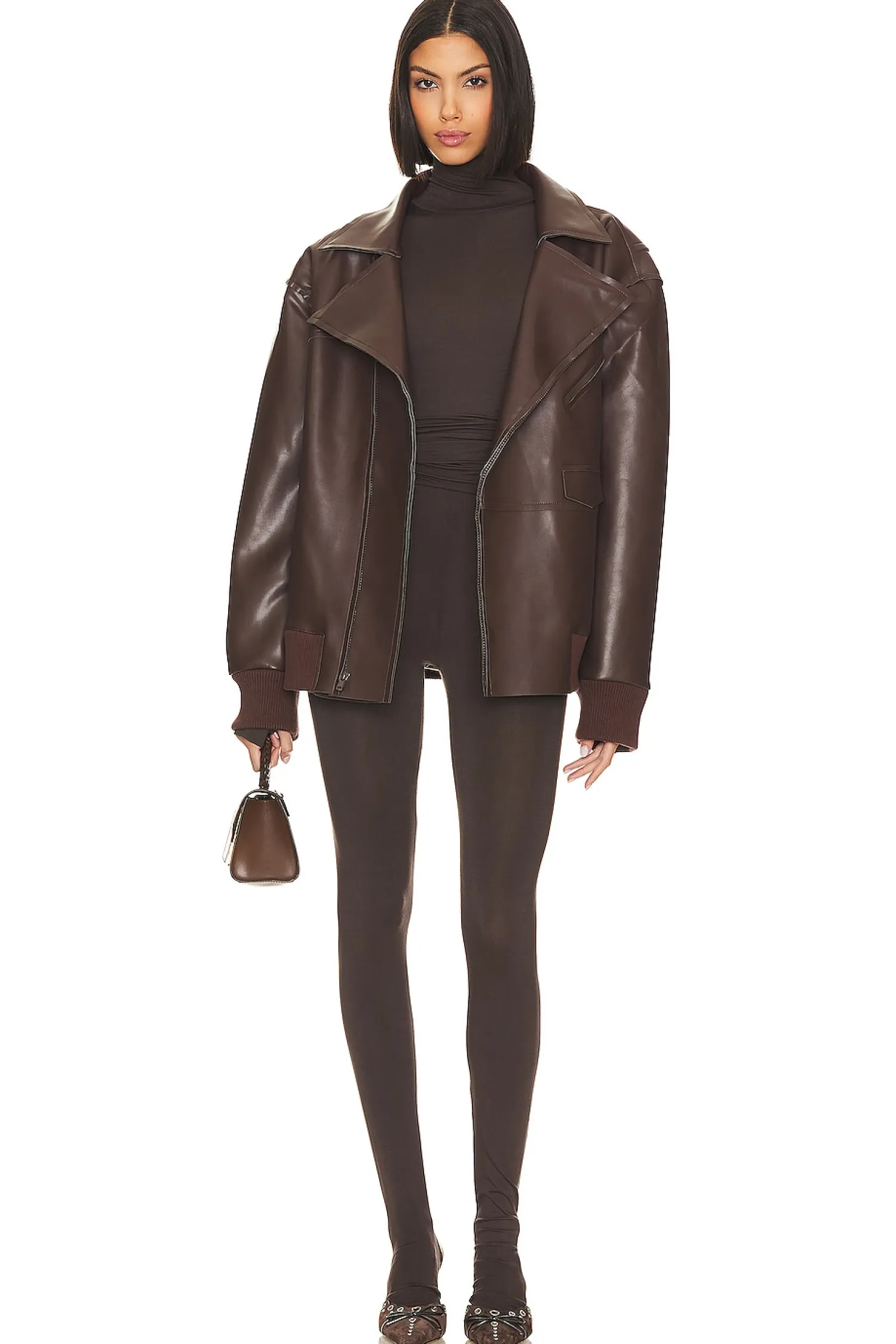 Women Norma Kamali Pants>Legging With Footie