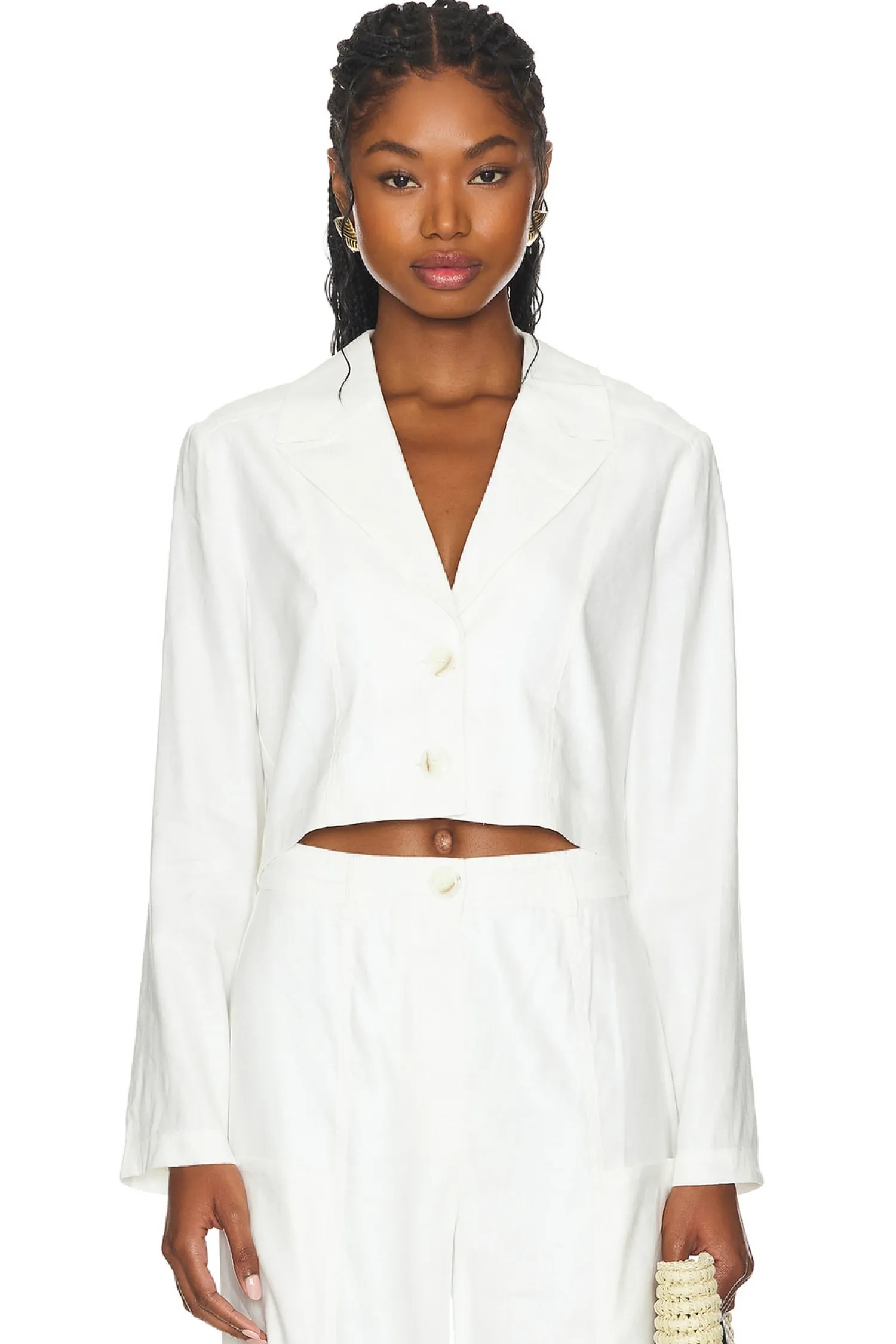 Women Central Park West Jackets & Coats>Leila Crop Blazer