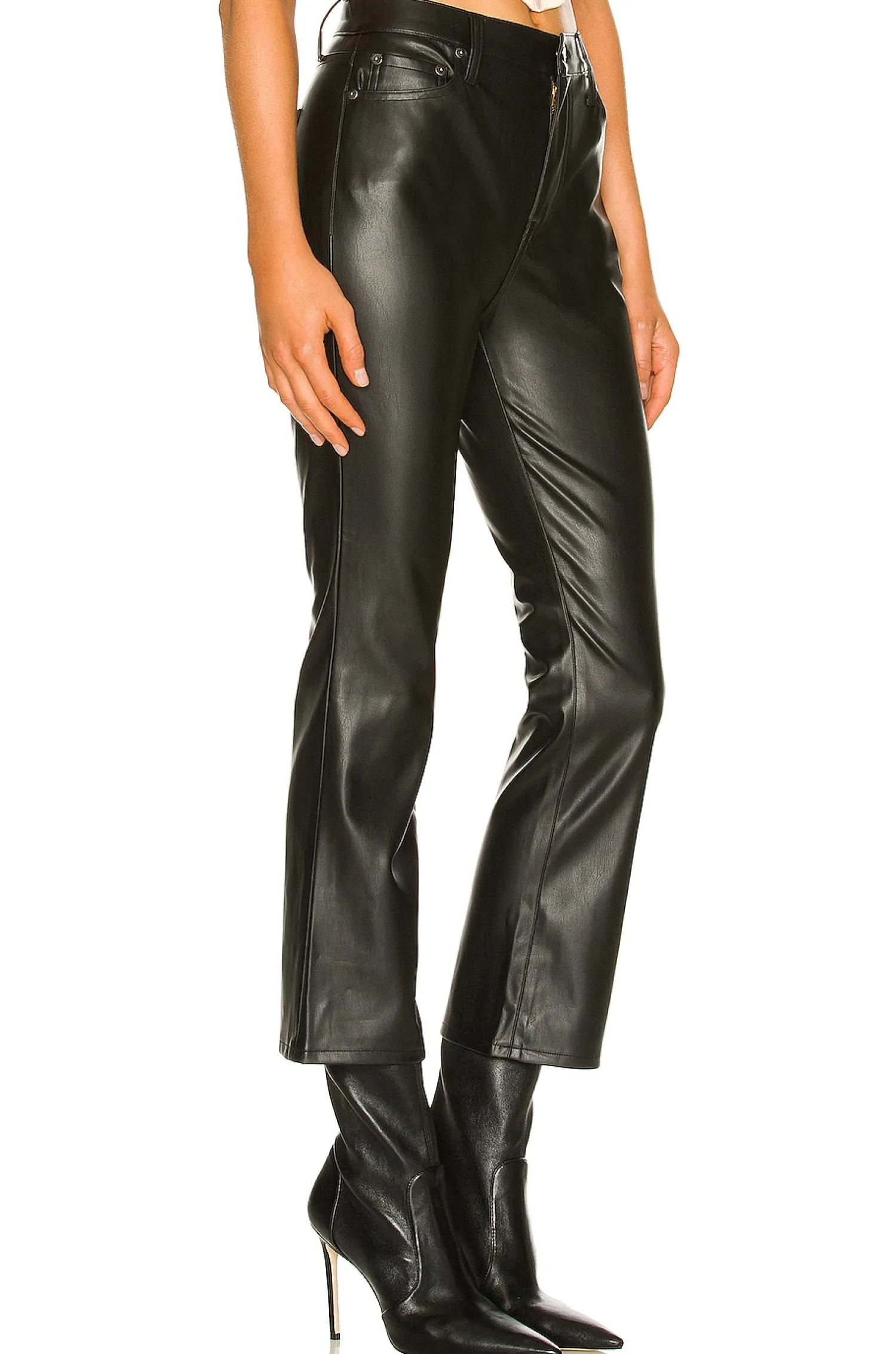 Women PISTOLA Pants>Lennon High Rise Cropped Boot Pant