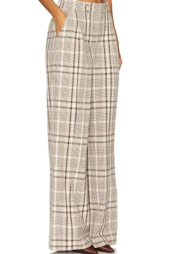Women SIMKHAI Pants>Leroy Pleated Wide Leg Pant