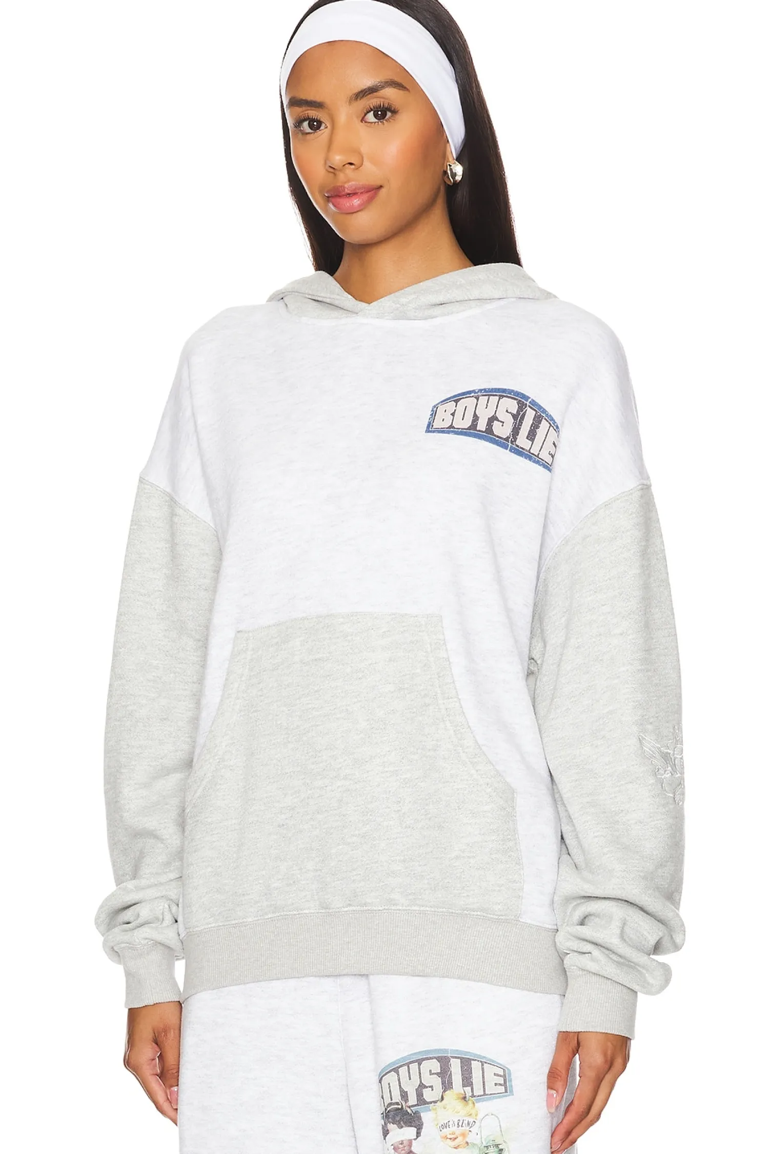 Women Boys Lie Loungewear>Let Love Guide My Way Terry Hoodie