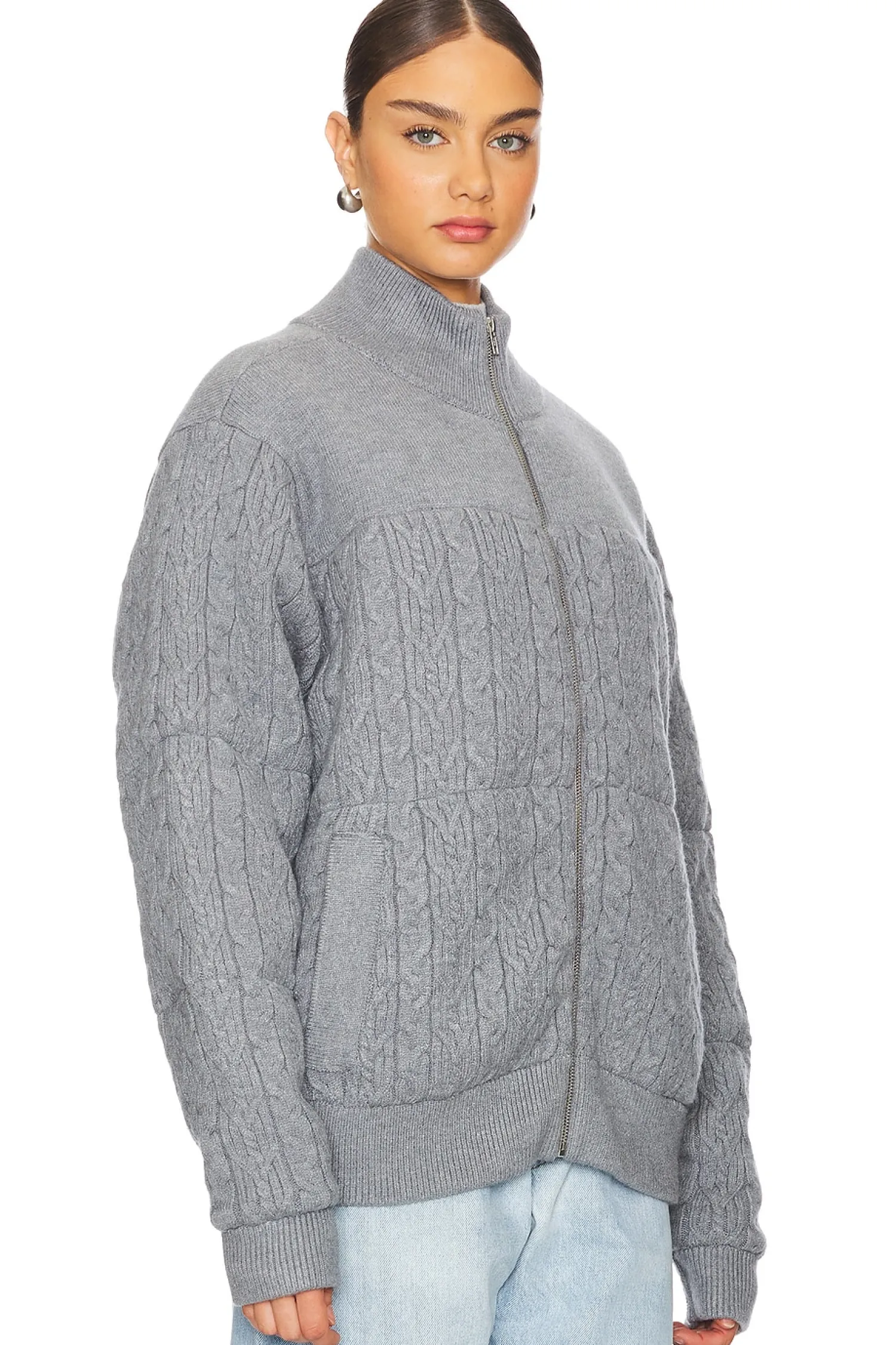 Women SER.O.YA Jackets & Coats>Levi Knit Puffer