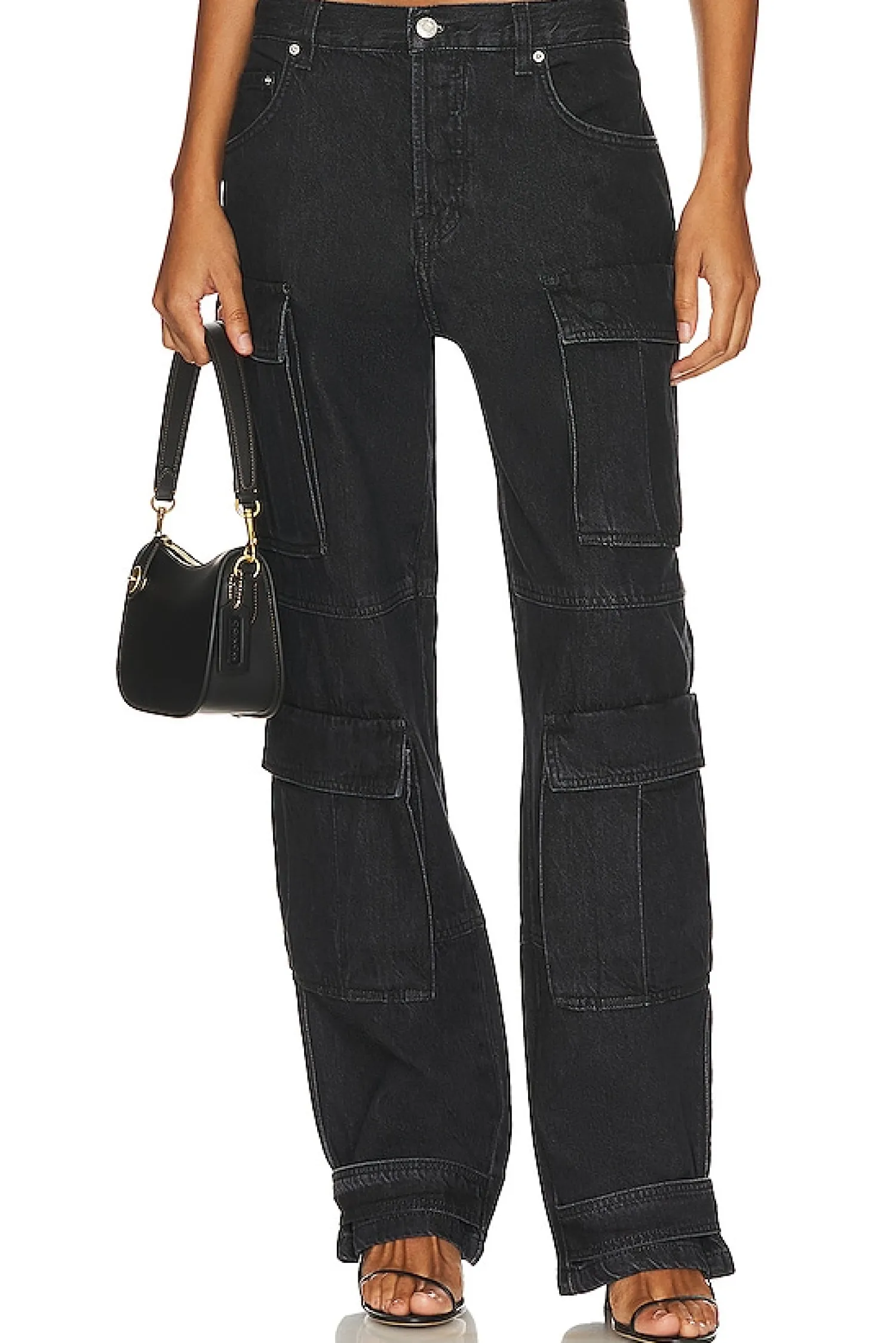 Women GRLFRND Pants>Lex Cargo Jean