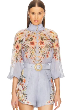 Women Zimmermann Matching Sets>Lexi Billow Blouse