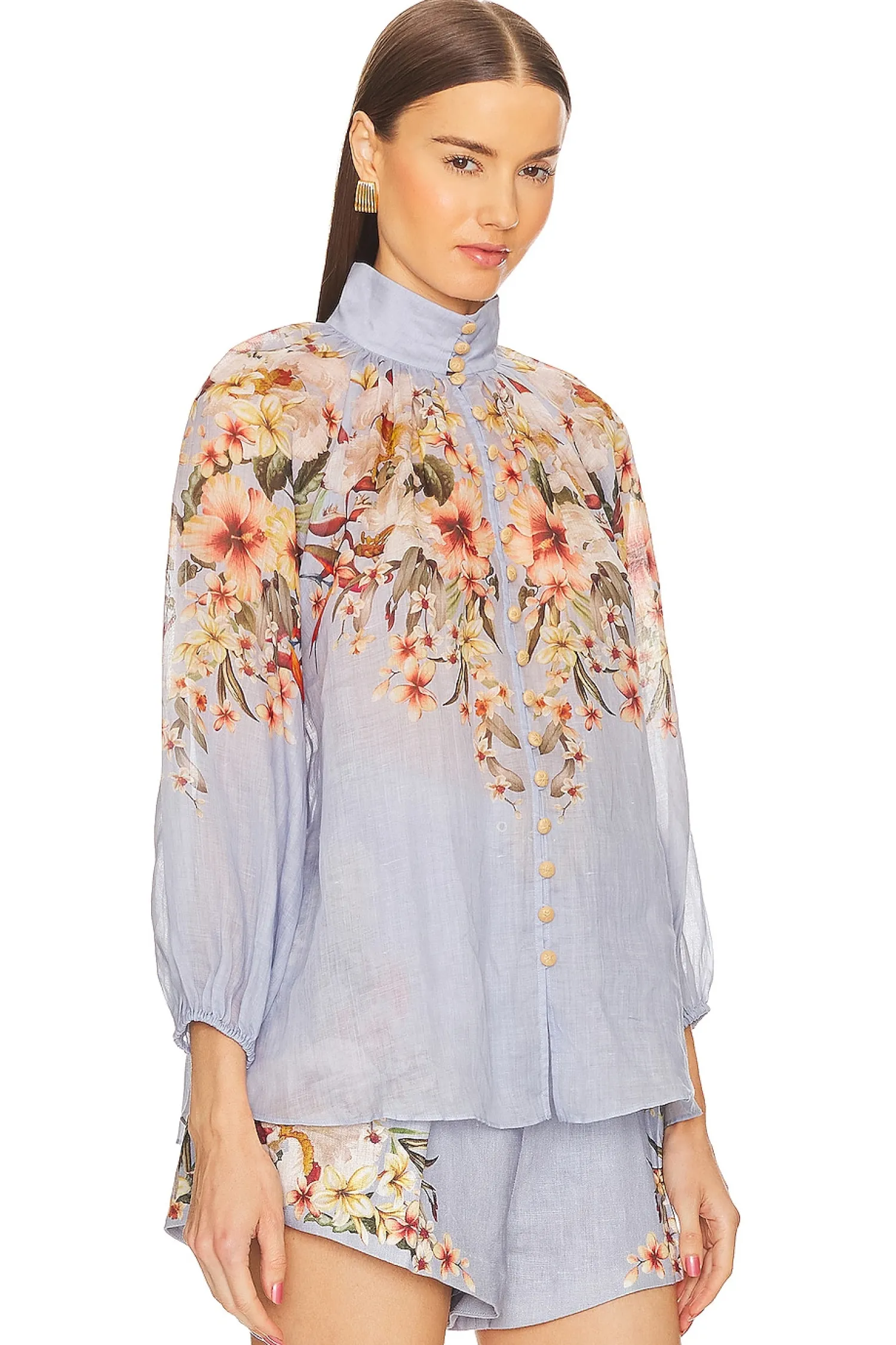 Women Zimmermann Matching Sets>Lexi Billow Blouse