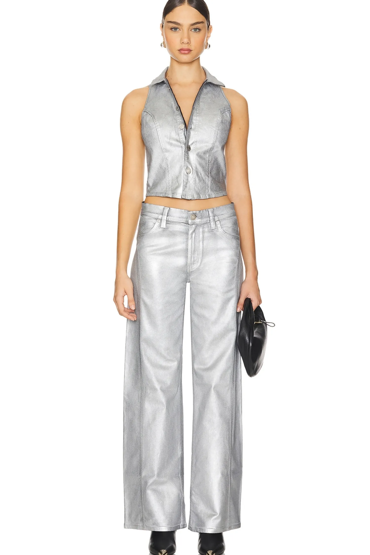 Women Hudson Jeans Matching Sets>Lexi Seamed Wide Leg