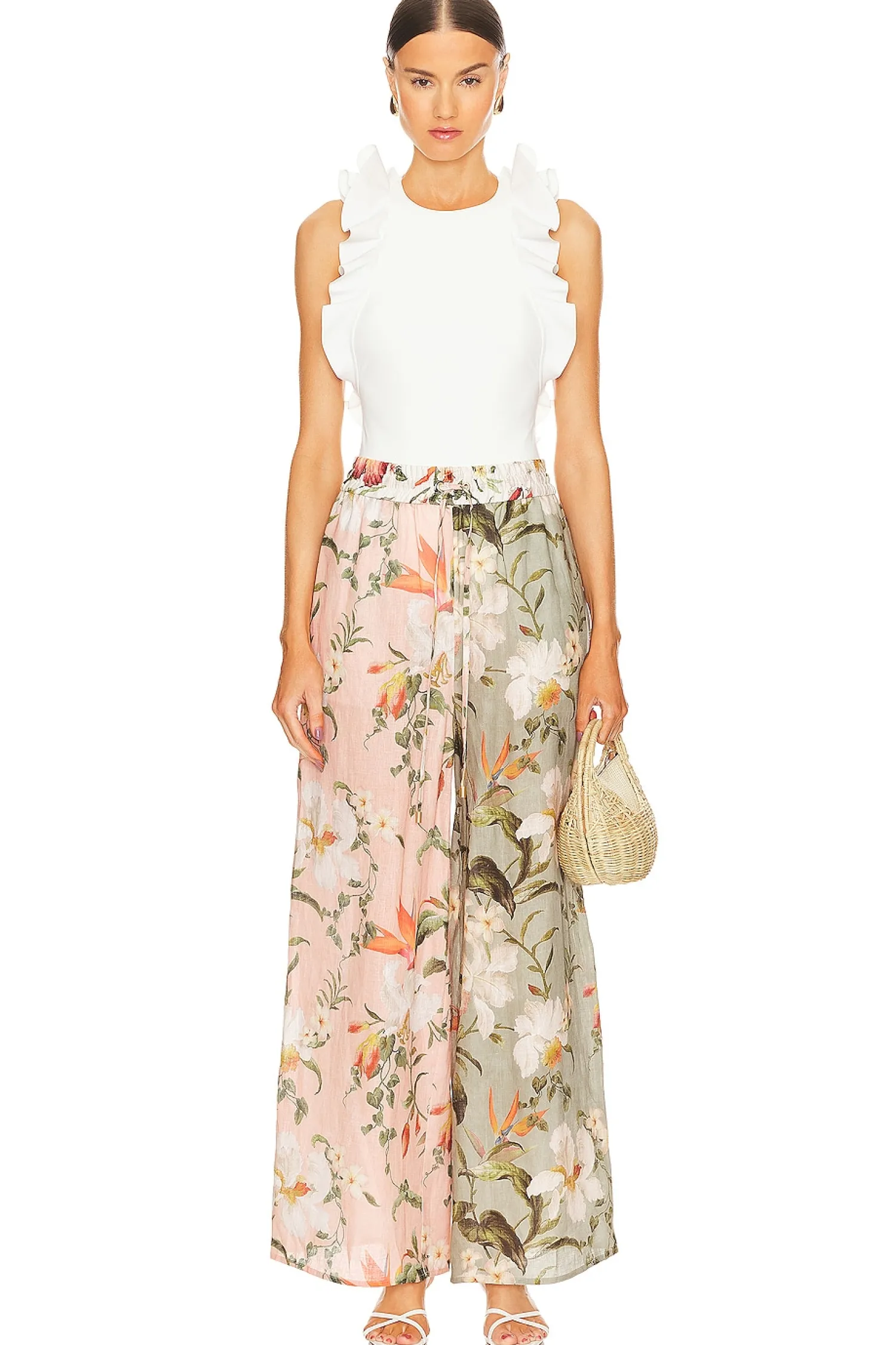 Women Zimmermann Pants>Lexi Straight Leg Pant