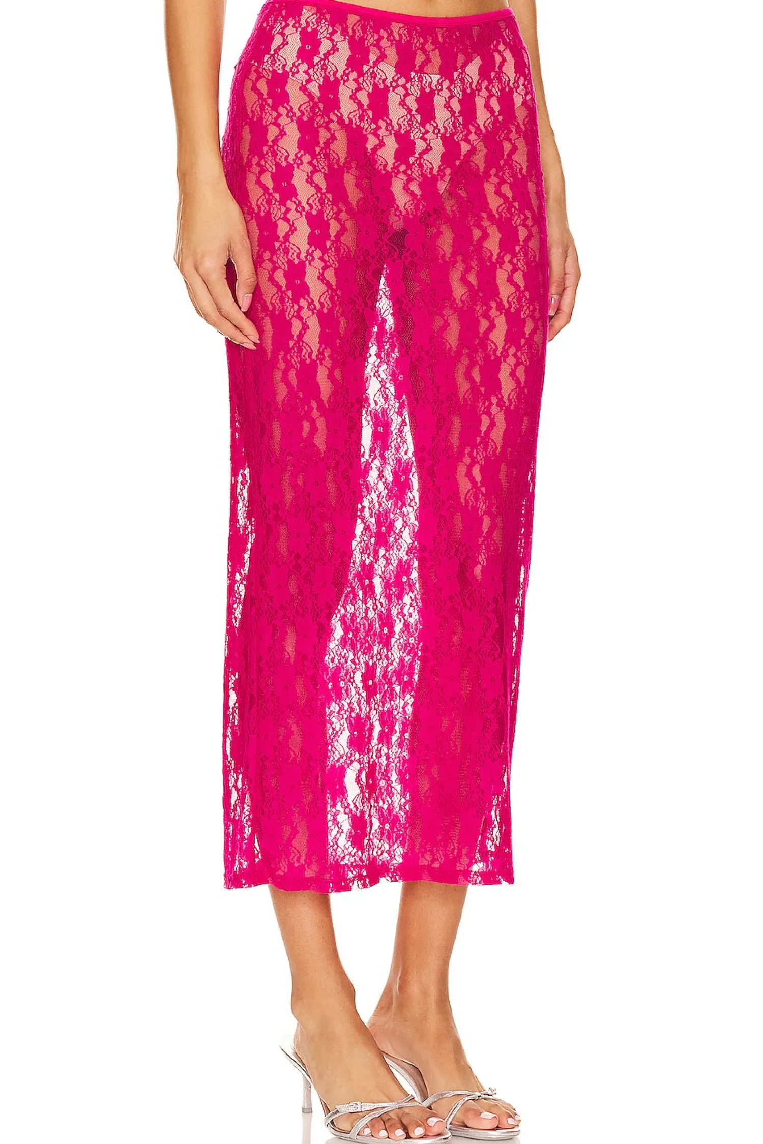 Women Lovers and Friends Matching Sets>Lia Sheer Skirt