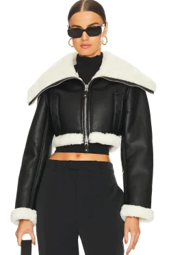 Women L'Academie Jackets & Coats>Lilianna Cropped Jacket