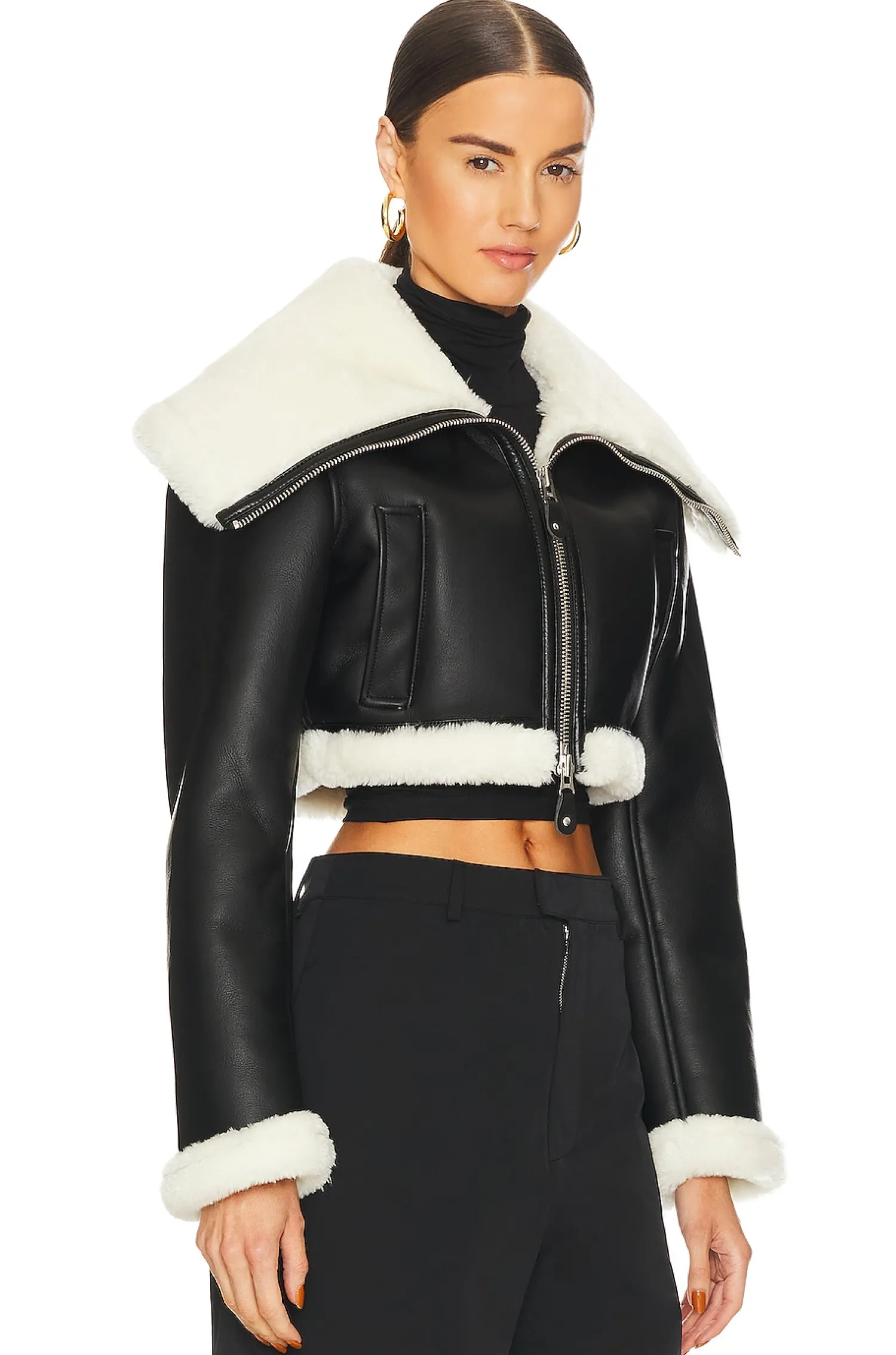 Women L'Academie Jackets & Coats>Lilianna Cropped Jacket
