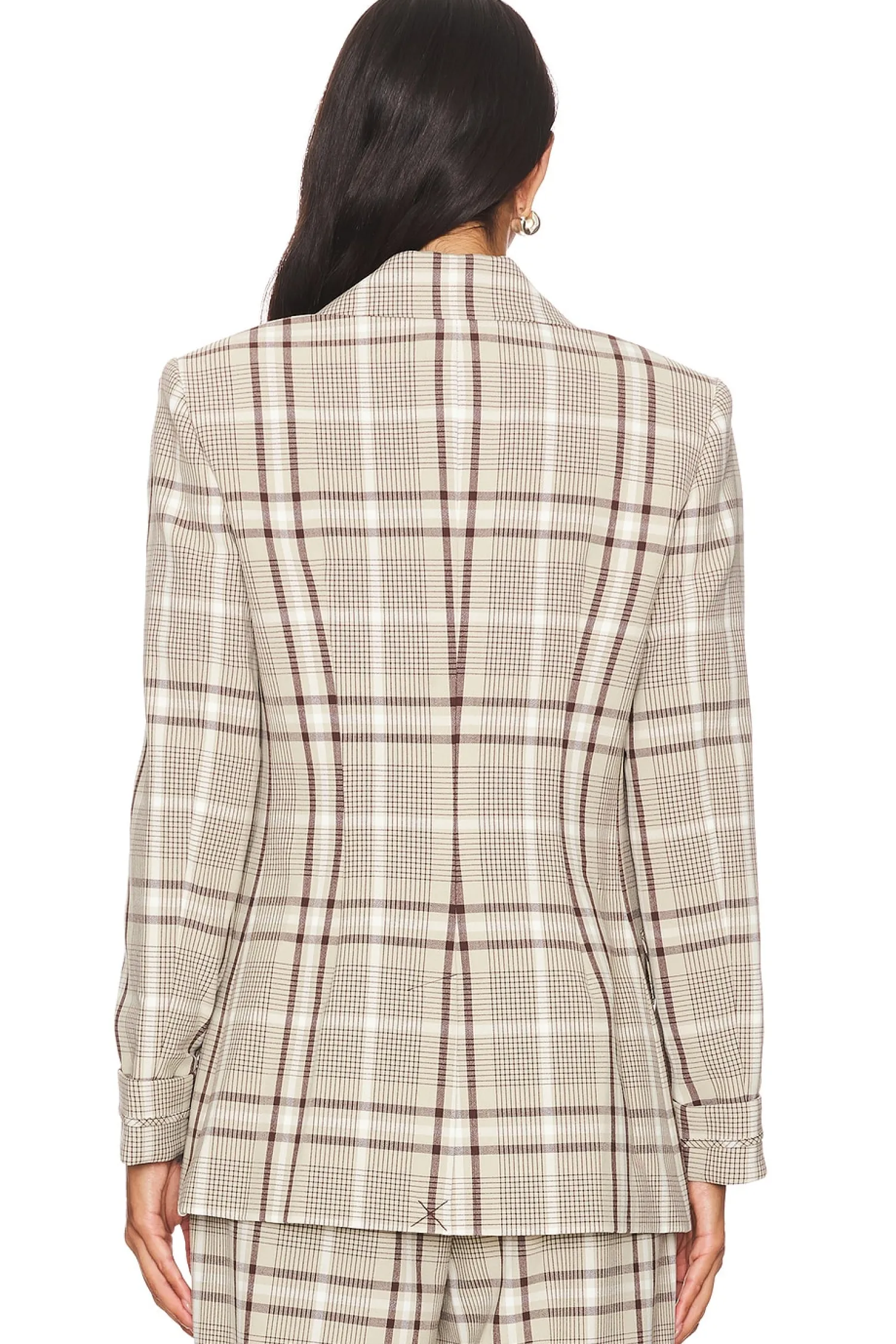 Women SIMKHAI Jackets & Coats>Lillie Peak Lapel Single Breasted Blazer