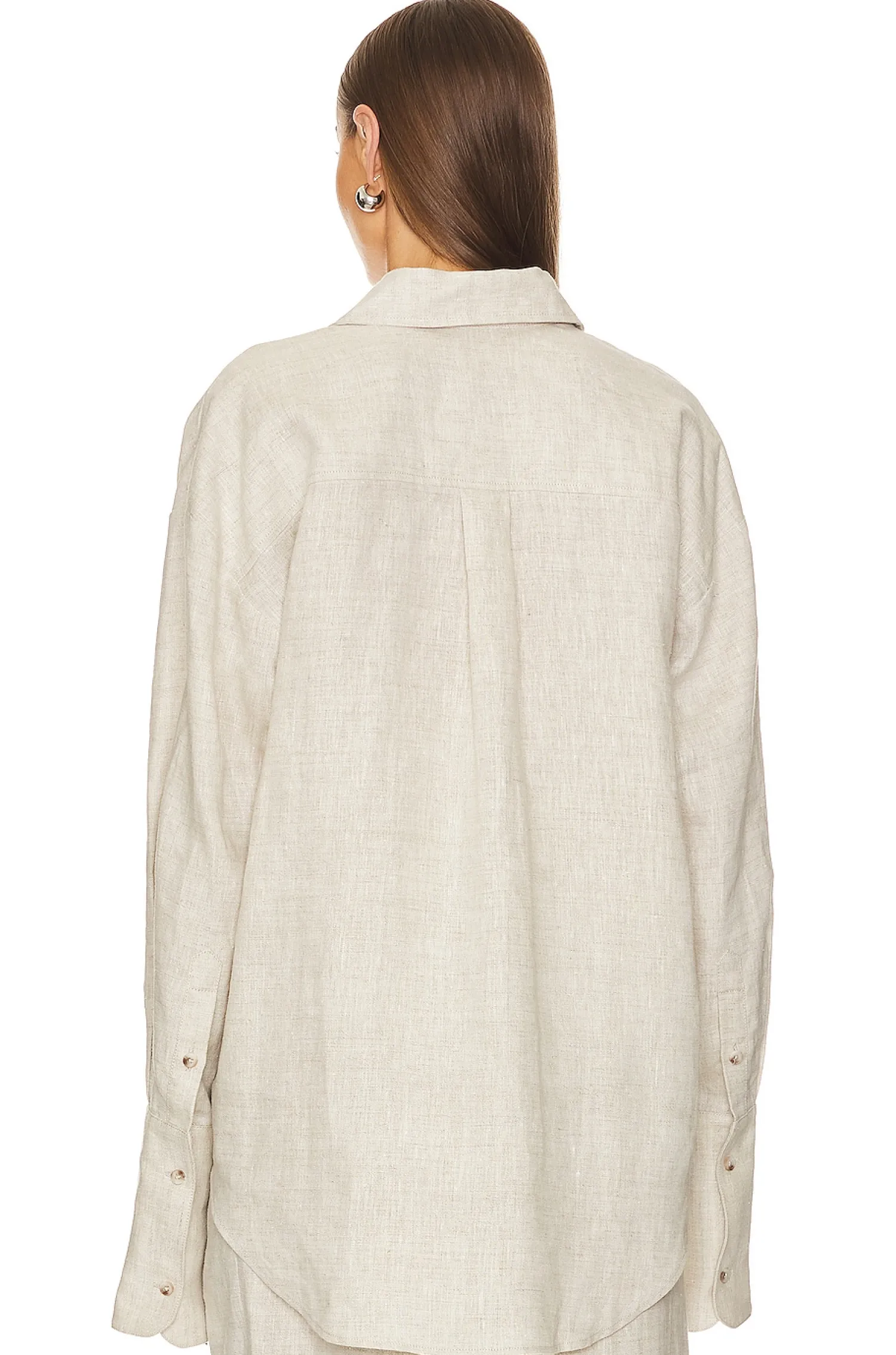 Women Helsa Matching Sets>Linen Button Down Shirt
