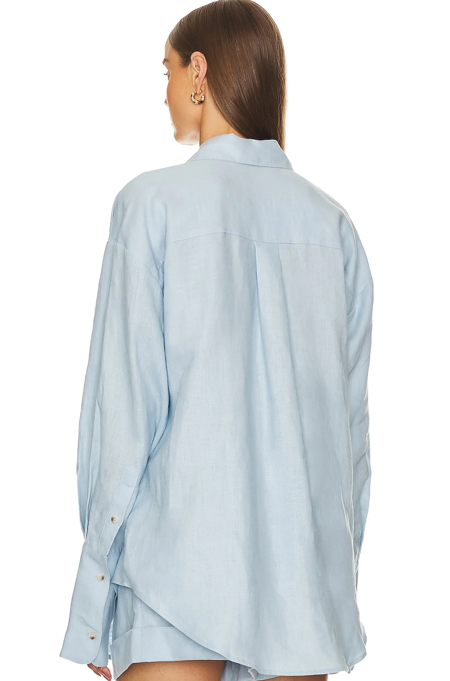 Women Helsa Matching Sets>Linen Button Down Shirt