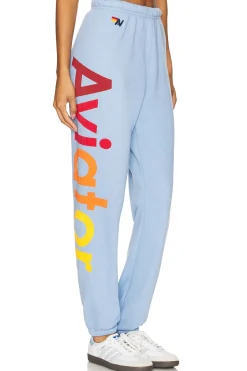 Women Aviator Nation Pants|Loungewear>Logo 2 Sweatpant