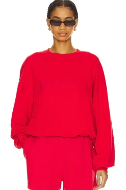 Women ROTATE Loungewear>Logo Crewneck Sweatshirt