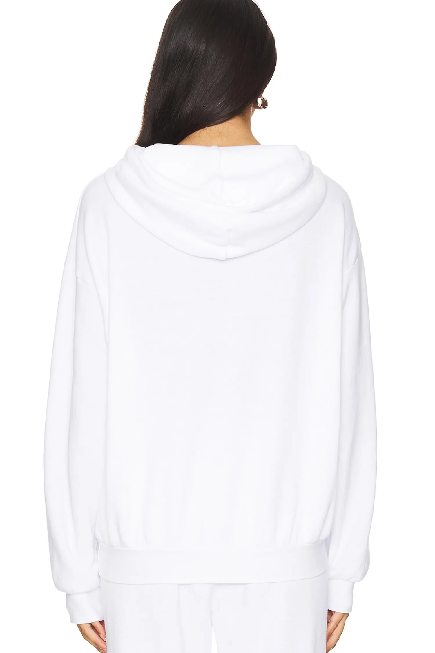 Women Aviator Nation Loungewear>Logo Stitch Pullover Hoodie