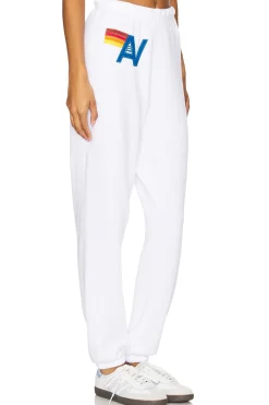 Women Aviator Nation Pants|Loungewear>Logo Sweatpant