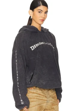 Women Diesel Loungewear>Logo Sweatshirt