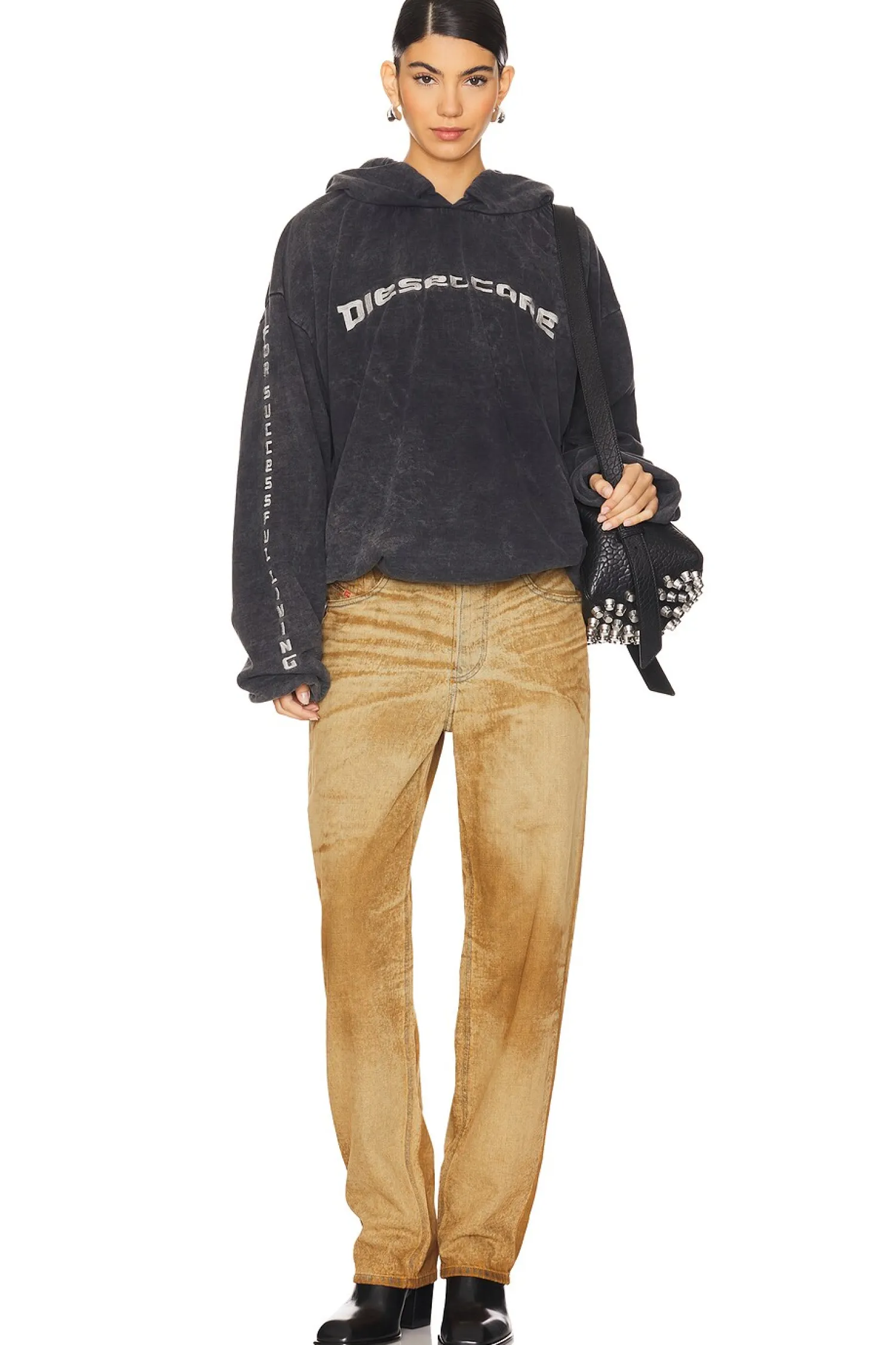 Women Diesel Loungewear>Logo Sweatshirt