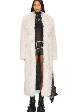 Women Aniye By Jackets & Coats>Lola Faux Fur Coat