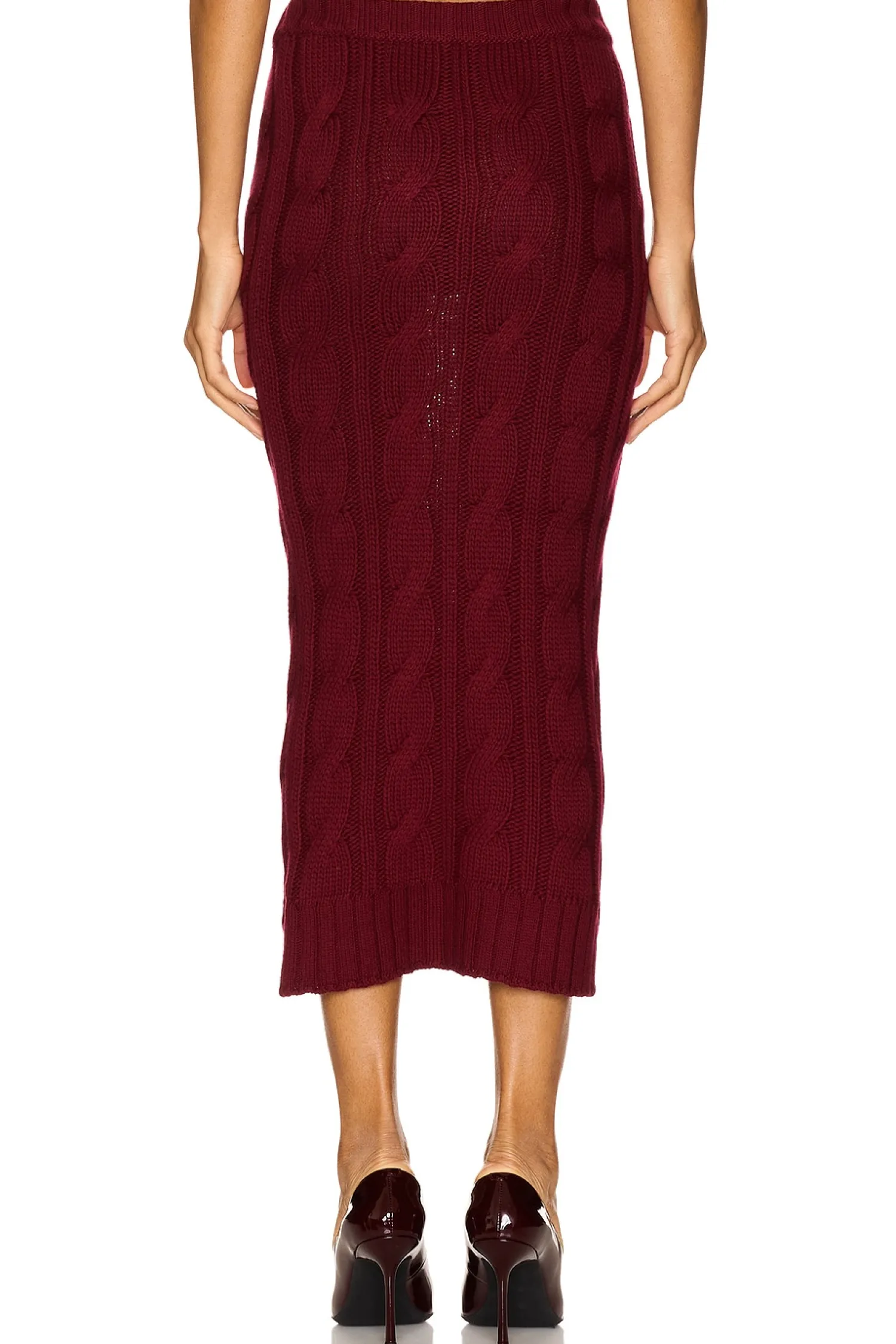 Women Rowen Rose Matching Sets>Long Knit Skirt